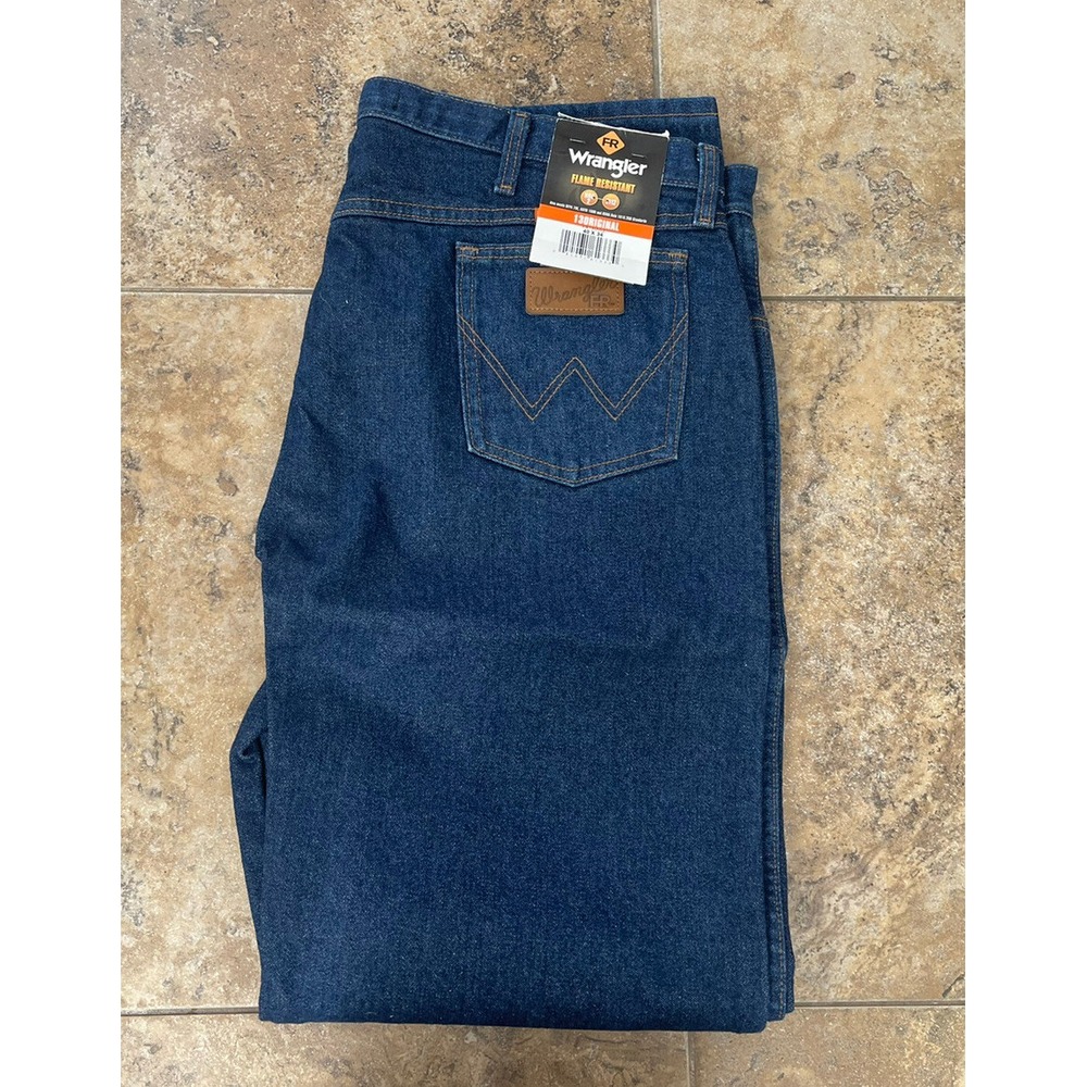Wrangler Men's FR Flame Resistant Original Fit Jean 40X34